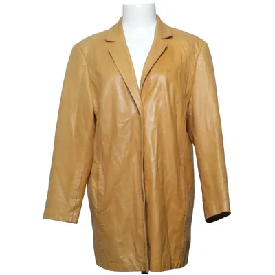 Leather coat (Brown) from PG Leather Fashion