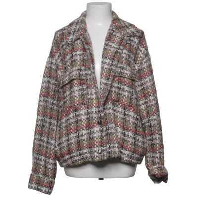 Jacket (Pink, Green, Multicolored) from Be Yourself Acrylic, Cotton, Polyester, Wool