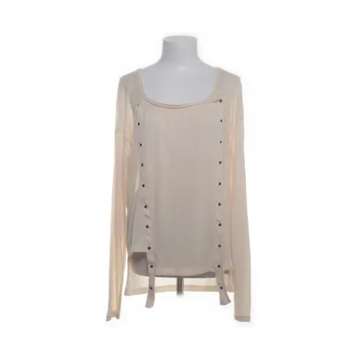Cardigan cache-cœur (Beige) de Oneteaspoon Polyester, Viscose