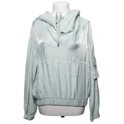 Sweat à capuche (Vert) de Le Streghe Polyester, Viscose