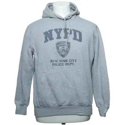 Capuchon sweater (Grijs) van NYPD Katoen, Polyester