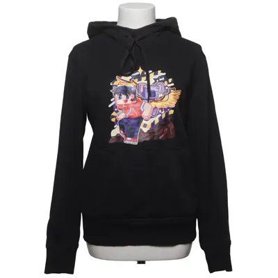 Hoodie (Black, Multicolored) from Identity Cotton, Polyester