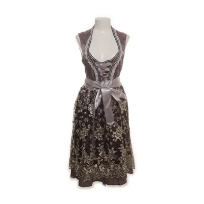 Dirndl (Gray, Multicolored) from JustFashionNow Silk