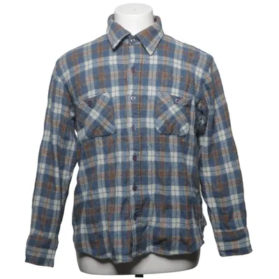Flanellen overhemd (Blauw, Bruin, Wit) van Arrow Polyamide, Wol