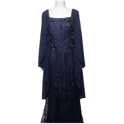 Evening gown (Blue) from Shein Curve Polyester