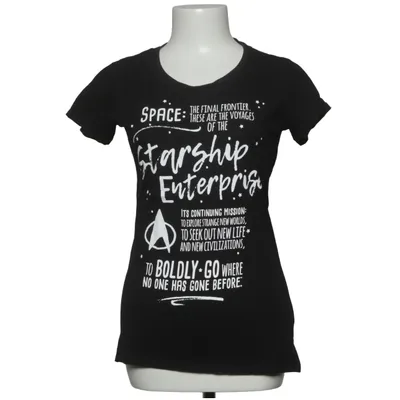 T-shirt (Noir) de Star Trek Coton