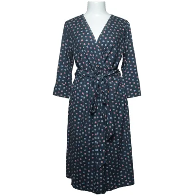 Wikkeljurk (Blauw, Meerkleurig) van Avoca Anthology Elastaan, Viscose