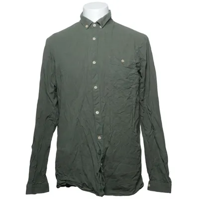 Buttondownskjorte (SLIM FIT) fra Knowledge Cotton Apparel Økologisk bomuld