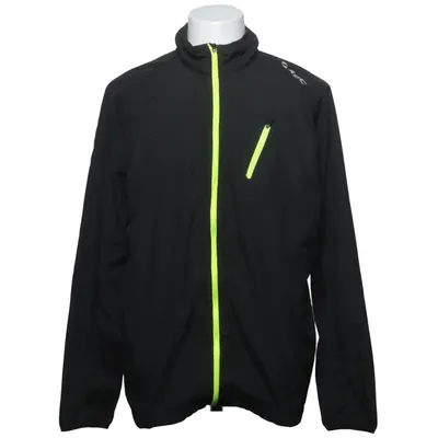 Träningsjacka (Svart, Gul) från SOC Polyester