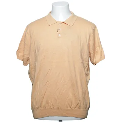 Polotrøje (Beige) fra Stafford Bomuld, Silke, Viscose