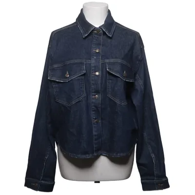 Denimjakke (Blå) fra Gang Bomuld, Elastan, Polyester