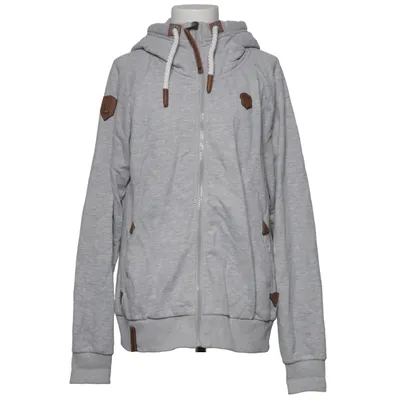 Capuchon sweater (Grijs) van Naketano Katoen, Polyester