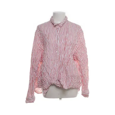 Shirt (Wit, Rood) van H&M+ Linnen