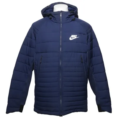 Vinterjacka (Blå) från Nike Bomull, Polyester