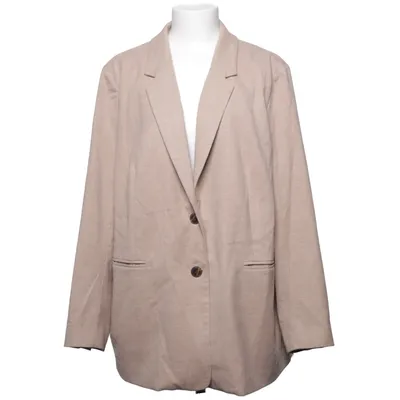 Kavaj (Beige) från Violeta by Mango Elastan, Polyester, Viskos