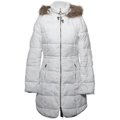 Vinterfrakke (Hvid) fra BPC Bonprix Collection Polyamid, Polyester