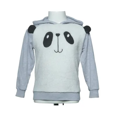 Capuchon sweater (Grijs, Wit, Zwart) van Citat Polyester