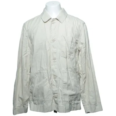 Overshirt (Beige) from These Glory Days Cotton, Linen