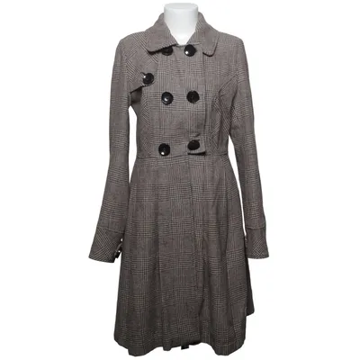 Coat (Beige, Black) from Ben Sherman Polyamide, Polyester, Wool