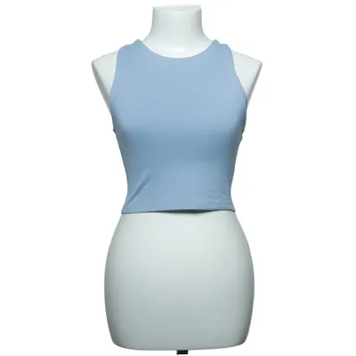 Crop top (Blue) from Pimkie Elastane, Polyamide, Polyester