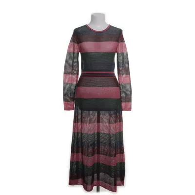 Maxi jurk (Meerkleurig) van Zara Knit Elastaan, Polyester