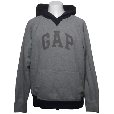 Huvtröja (Grå, Blå) från Gap Bomull, Polyester