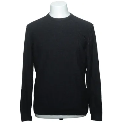 Strickpullover (Schwarz) von Roberto Collina Merinowolle