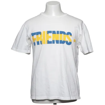 T-shirt (Vit, Blå, Gul) från Vlone Bomull