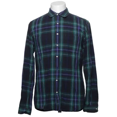 Flannel shirt (Blue, Green, White) from These Glory Days Cotton