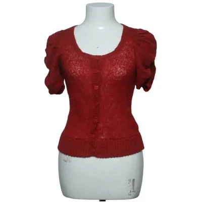Cardigan (Rouge) de Gina Tricot Acrylique, Mohair