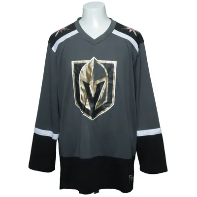 Maillot de hockey (Gris, Noir, Or) de NHL Polyester
