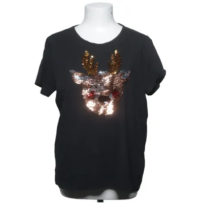 T-shirt (Svart, Flerfärgad) från MyWear Woman Bomull