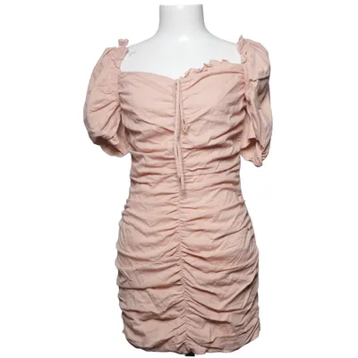 Jurk (Beige) van Glamorous Collection Katoen, Linnen