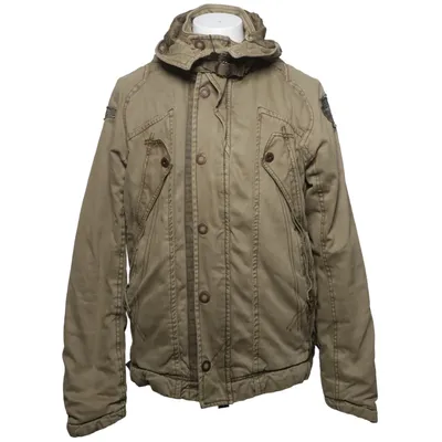 Parka (Beige) fra Jetlag Bomuld, Pels, Nylon, Polyester