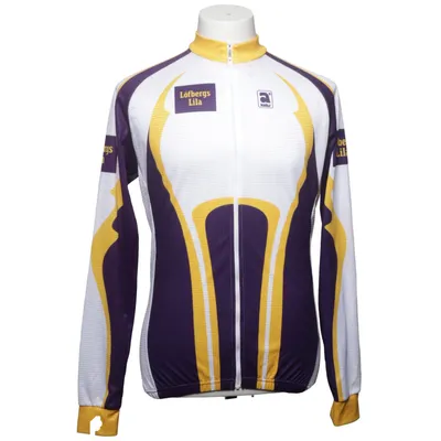 Cykeltröja (Vit, Lila, Gul) från Kalas Polyester