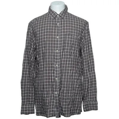 Flannel skjorte (Blå, Hvid, Brun) fra Jack & Jones Vintage Bomuld