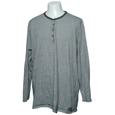 T-shirt manches longues (Gris) de Jack's Sportswear Coton, Viscose