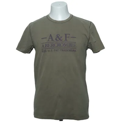 T-shirt (Green) from Abercrombie & Fitch Cotton