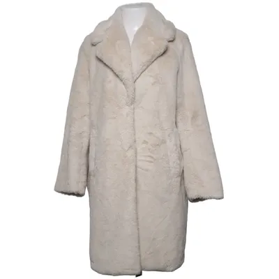 Winter coat (Beige) from Bershka Polyester