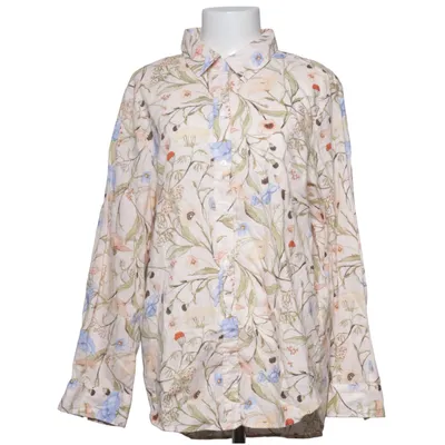 Chemise (Beige, Multicolore) de H&M Coton, Lin