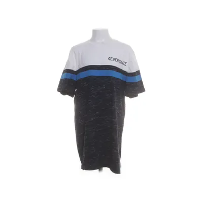 T-shirt (Blue, White, Multicolored) from Skate Nation Cotton, Polyester