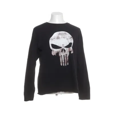 Lange mouwen shirt (Zwart) van Gildan Katoen