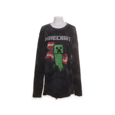 Long sleeve T-shirt (Gray, Black) from Minecraft Cotton