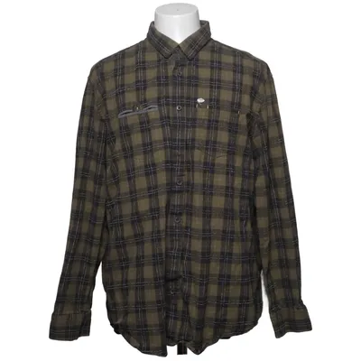 Chemise en flanelle (Vert, Noir) de Engbers Coton