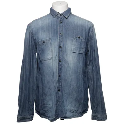 Denim blouse (Cody) van Won Hundred Jeans Katoen