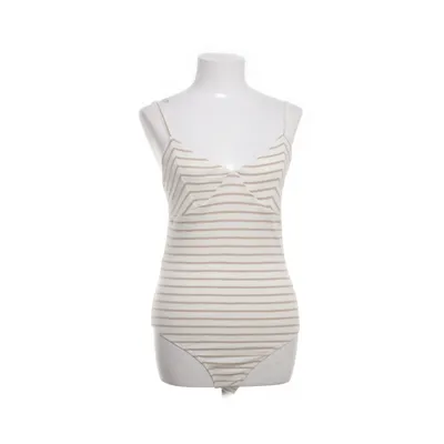 Romper (Beige, Meerkleurig) van Mango Casual Katoen, Elastaan, Viscose