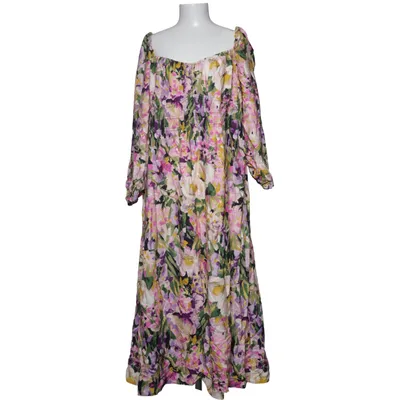 Maxikjole (Flerfarvet, Lilla) fra H&M Polyamid, Viscose