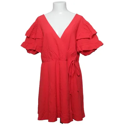 Robe portefeuille (Rouge) de Wednesday's Girl Élasthane, Polyester