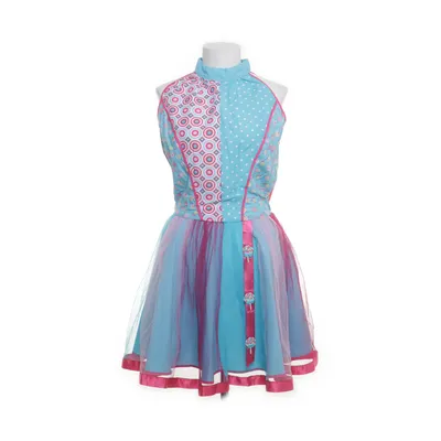 Maskeradkläder (Candy Kostüm mit Strümpfen und Mini-Hut) från Buttinette Polyester