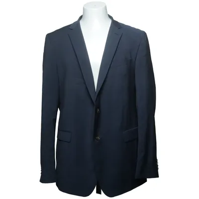 Blazer (Bleu) de Zignone Élasthane, Laine